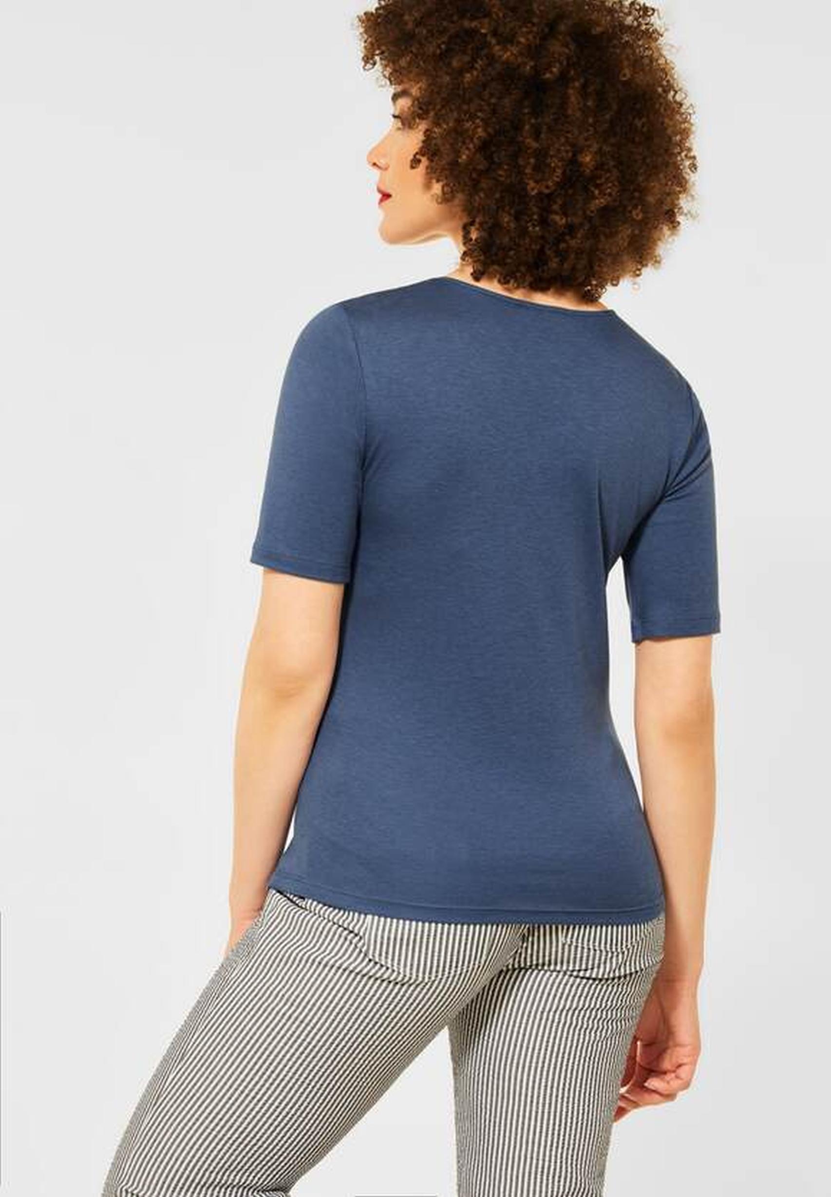 Basic Shirt Palmira aus One in der 313105 Kollektion von foggy Street blue