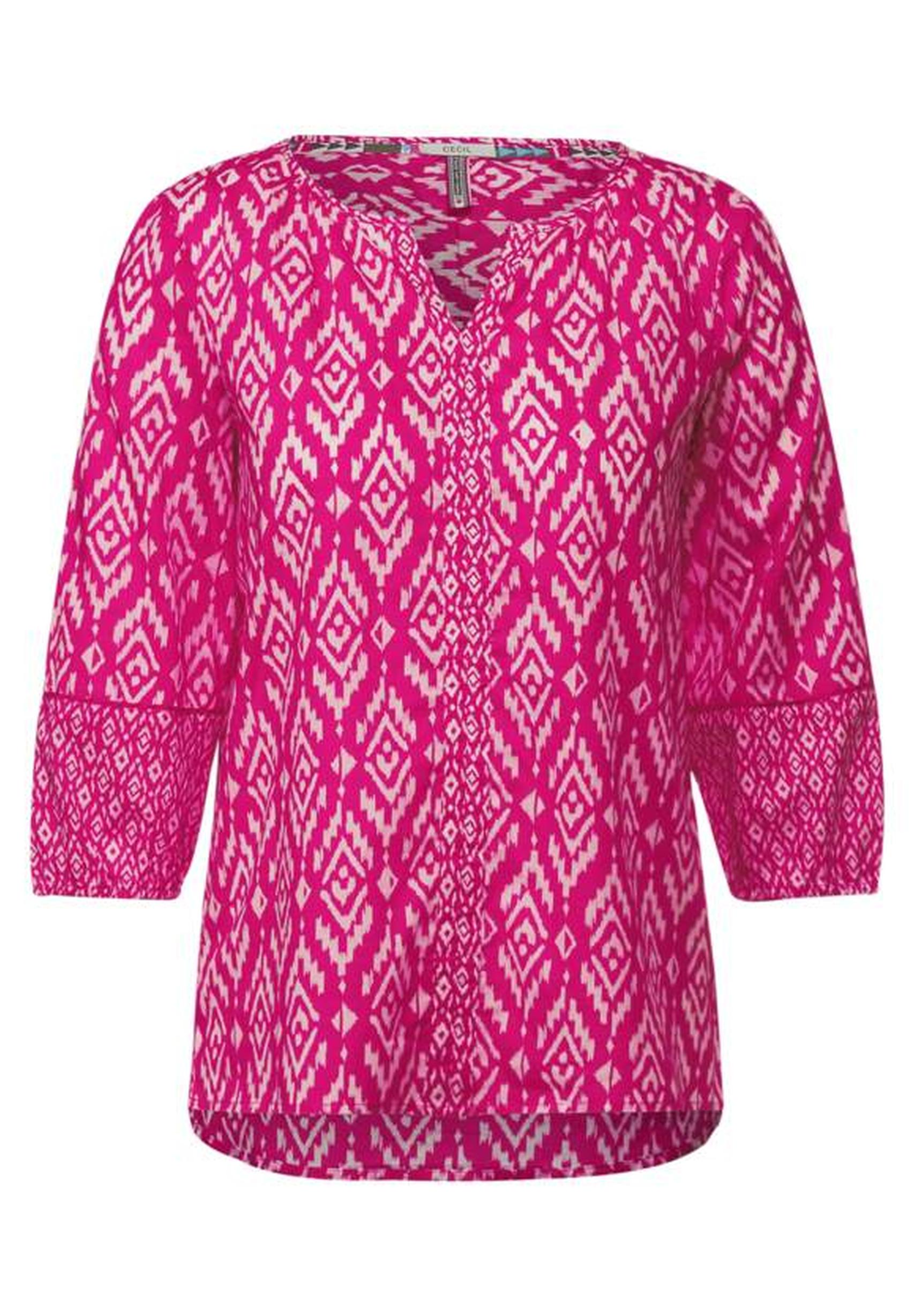 Modische Bluse Pink aus 343270 von CECIL der in Kollektion Raspberry